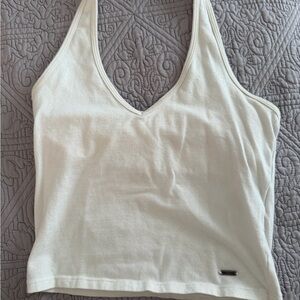 Hollister Cream Tank Top